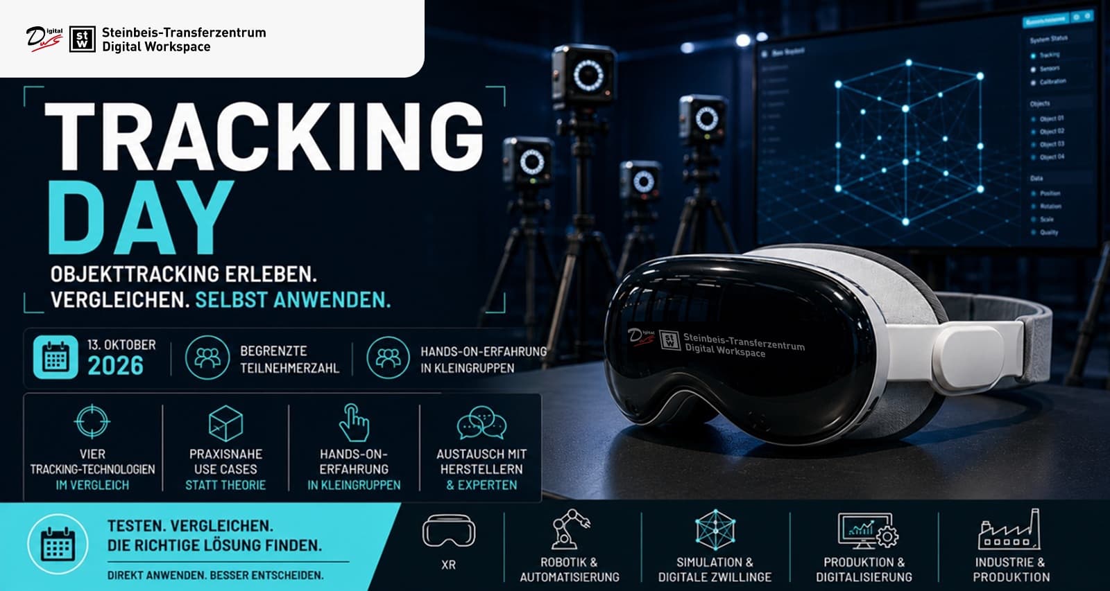 Tracking Day – Ankündigungsgrafik